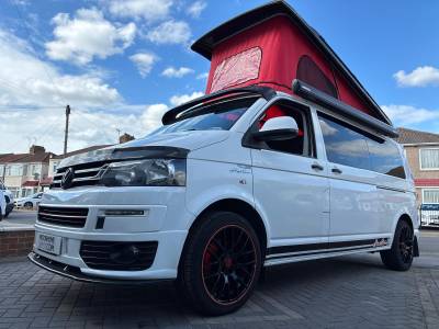 VW TRANSPORTER 2.0 TDI T32 POP-TOP LWB MoT MARCH '27 TOW BAR SOLAR PANEL