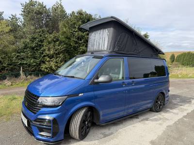 2023 VW TRANSPORTER T6.1 4 BERTH 5 BELT LVR SPEC LEIGHTON BODY STYLING CAMPERVAN