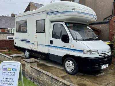 Autosleeper Ravenna 1998 Peugeot 1.9l Turbo Diesel 4 berth 4 belt Manual