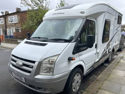 Hobby Van Exclusive For Sale, Fixed Bed, Solar, Twin Gel Batteries, Sigma Alarm