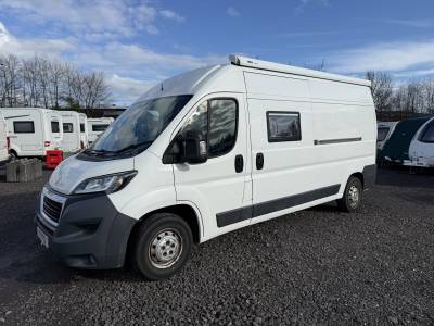 Peugeot Boxer 2 Berth Rear Fixed Bed 2017 LWB Campervan For Sale 