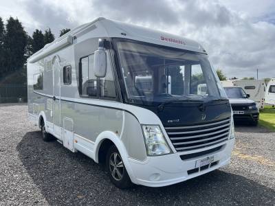 Dethleffs Esprit i7010 A Class 3.0L 4 Berth Drop Bed Solar FSH 26k Towbar