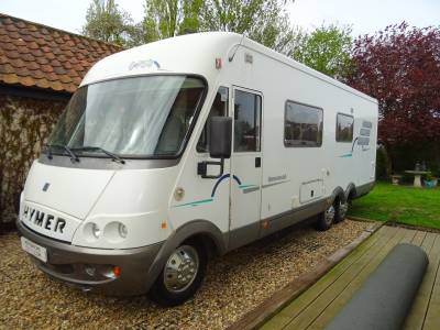 Hymer Hymermobil 754 2002 5 Berth twin axle 