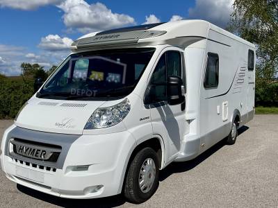Hymer Bianco Line T674CL Twin Bed Luxury Motorhome For Sale