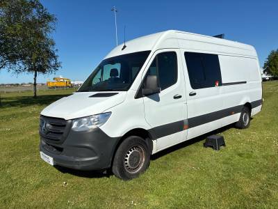2021 MERC SPRINTER LOW MILEAGE VICTRON SOLAR PANEL 4 BERTH/BUNK BEDS ISO-FIX
