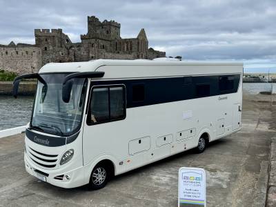 Concorde Carver 890 RRL Centurion 2017 IVECO 3l 4 berth 4 belt End Lounge 7490Kg