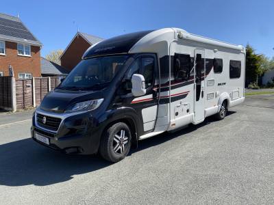 2016 Swift Bolero 744, 4 Berth, U Lounge, Tow Bar