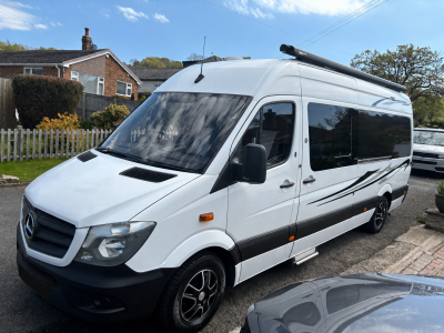 Mercedes Sprinter Campervan Manual 2 Berth 2 Seatbelt For Sale