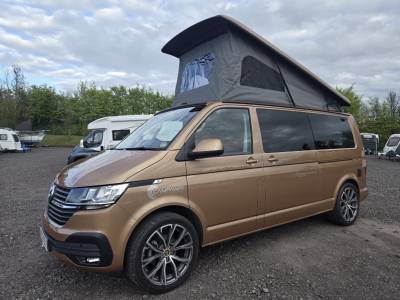 VW T6 HIGHLINE T28 LWB 4 Berth Pop Top 2023 Campervan For Sale 