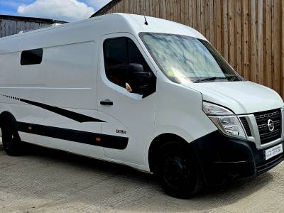 Nissan NV400 campervan LWB 2014 2 berth/belts 110k 6.8m off grid