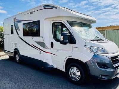 2018 Rollerteam Autoroller 707 6 Berth 6 Belts Low Miles Automatic Motorhome