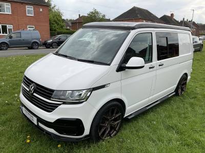 Volkswagen T6.1 Startline 4 berth, 5 belt pop top high spec camper for sale