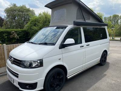 VW T28 T5.1 DUBCRAFT CAMPERVAN - 2013 - 5 BELT - 4 BERTH - POP TOP