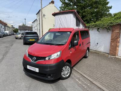 Nissan NV200 Hillside Dalbury Camper 2016, 46238miles, FSH, 2 Berth 4Belts