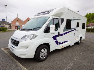 2017 Swift Escape 674, 6-Berth, 5-Seatbelts,End-lounge, Drop-down Double Bed