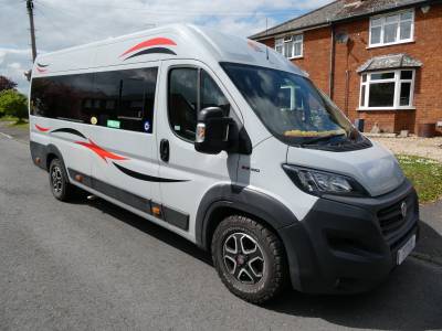 Fiat Ducato 9-speed Auto rear lounge campervan for sale