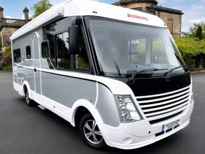 Dethleffs Esprit Eighty II,2012, rear fixed bed, A class motorhome