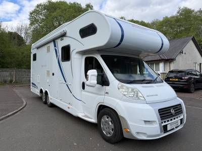 Dethleffs Advantage A7871 6 Berth Rear Lounge & Garage 2010 Motorhome For Sale 