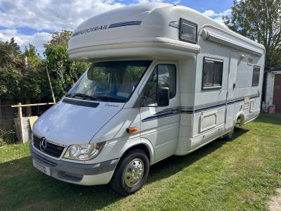 Auto-Trail Mohican SE For Sale, Mercedes Automatic, Tow Bar, Rear Steadies