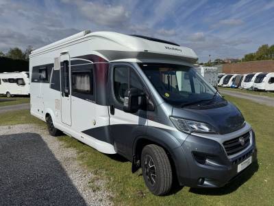 Hobby Optima Delux T75 HF 4 Berth 4 Travel Seat Rear fixed Bed For Sale