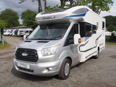Chausson Welcome 717GA, 4 Berth, 4Belt, Fixed Bed, Solar, Satellite, One Owner
