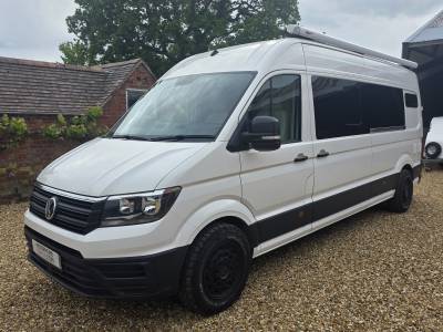 2019 VW Crafter Camper Van For Sale + Trailer + Awning Race Van Motocross