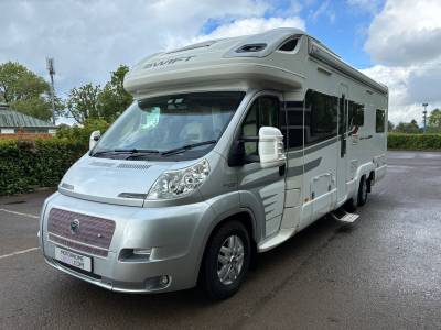 2012 SWIFT KONTIKI 649 AUTOMATIC TOW BAR ALL NEW BATTERIES