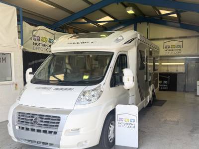 2010 Swift Bolero 680 FB 4 Berth 2 Travelling Belts Fixed Bed