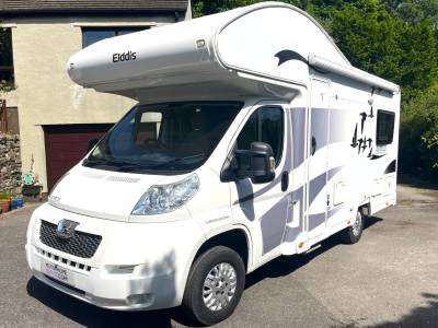 2015 Elddis Autoquest 145 Pink Foot - Rear Lounge - 4 berth and 4 belts