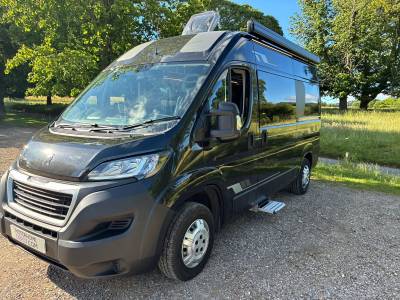 PEUGEOT BOXER 335 PRO L2H2 BHDI CAMPER 2 BERTH VICTRON SOLAR LITHIUM OFF GRID