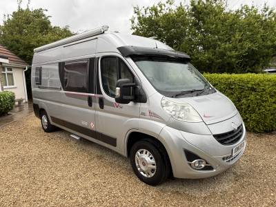 Rapido V56, 3 Berth, 4 Seat Belts, Fixed Rear Bed, Low Mileage