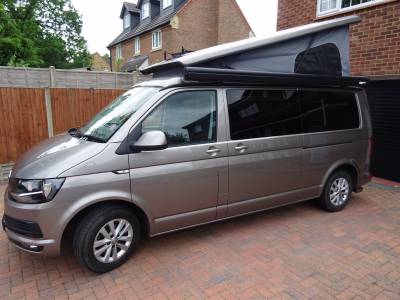 VW Knights Conversion Rear Kitchen With Toilet 2019 4 Berth Camper Van For Sale