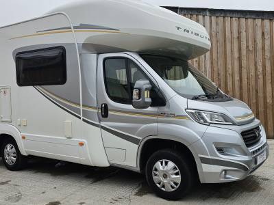 Auto Trail Tribute T-615 motorhome 2017 2 berth/belt 14k 6.5m 3500kgs