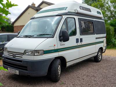 Autosleepers Symbol - 2 Berth High Top Camper Van - 3 belts - Shower /Toilet