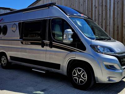Malibu Charming GT600DBK 2024 6m 3500kgs van conversion 4k 2 berth 4 belts