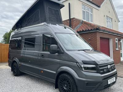 Volkswagen Crafter,2024,4 berth rear bed pop top van conversion