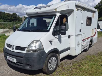 2006 2 Berth Lunar Homecar rear washroom motorhome
