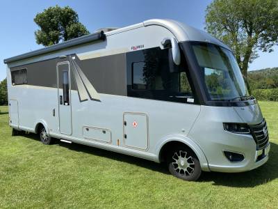 FRANKIA i8400 PLATIN PLUS - 2021- REAR LOUNGE- LEVELLERS - HAB A/C - AUTOMATIC