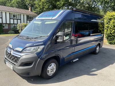 Citroen Relay 2 berth end lounge LWB camper with washroom for sale 