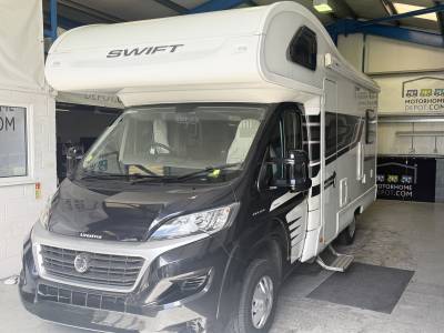 2015 Swift Lifestyle 644 4 berth 4 Traveling Belts Rear u shape lounge