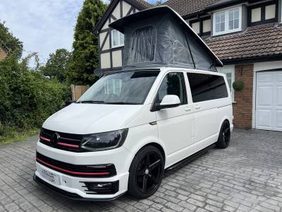 VW Transporter T28 Highline Campervan Manual Pop Top 4 Berth 26k Miles