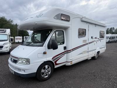Swift Kontiki 645 6 Berth 4 Belts Rear Lounge 2003 Motorhome For Sale 