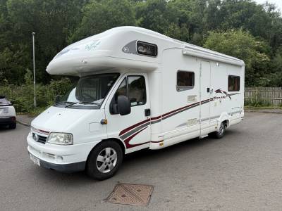 Swift Kontiki 645 6 Berth 4 Belts Rear Lounge 2003 Motorhome For Sale 