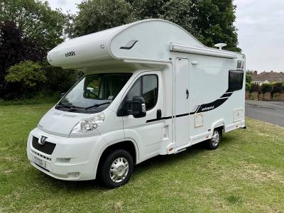 Elddis Autoquest 145, 4 berth, 4 belted seats, rear lounge motorhome for sale