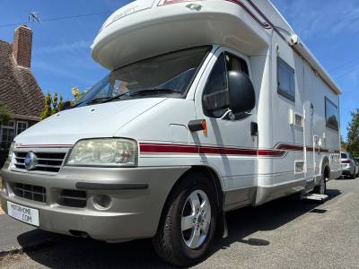 2002 SWIFT KONTIKI 645 FIAT DUCATO TOW BAR SOLAR PANEL 4 BELTS