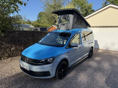 VW Caddy Maxi Pop Top Camper 2016, 50000 miles