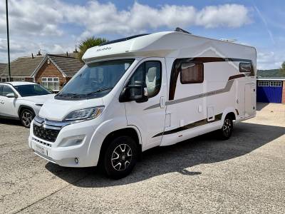 Hobby Optima V65 GE, 2021, rear garage motorhome for sale