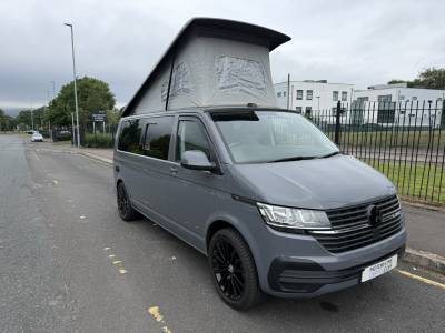 2021 VW TRANSPORTER CAMPER KING ST TROPEZ 4 BERTH 4 BELT LWB T28 T6.1