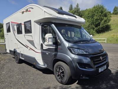 RollerTeam T-Line 740 4 Berth Rear Island Bed 2018 Motorhome For Sale