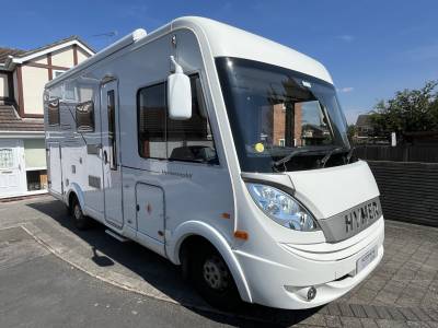 2012 "62 Plate" Hymer B514 4 Berth / 4 Belt A-Class with Large Garage